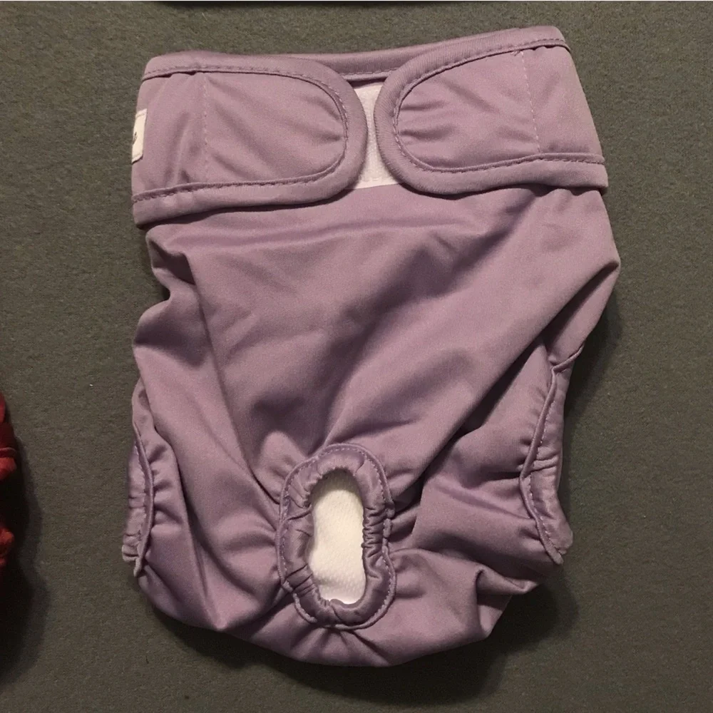 NEW Bundle of 4 Reusable Female Dog Diapers